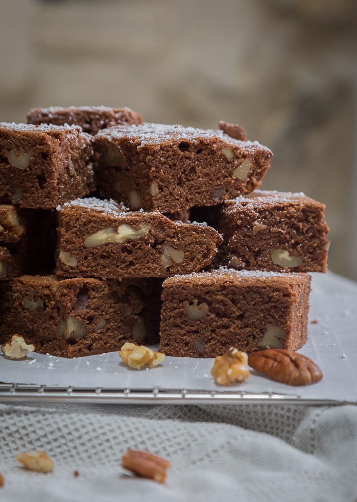 Une recette de brownies classiques avec des noix ! 