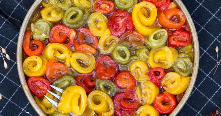 Poivrons Marinés