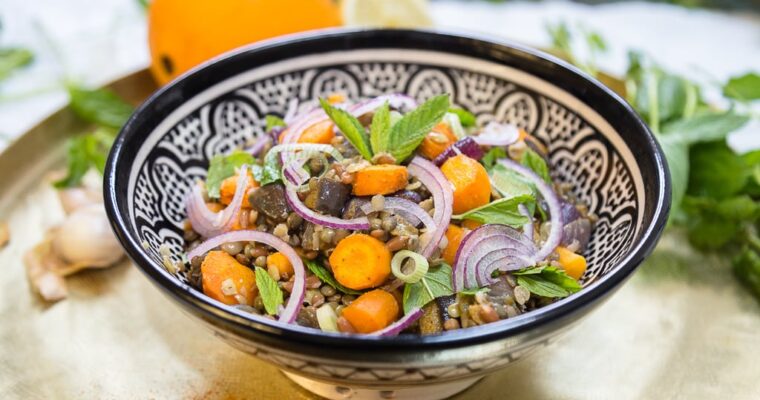 Salade Vegan de Lentilles et Carottes