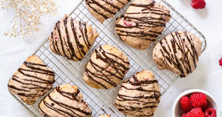 Scones Framboise Chocolat