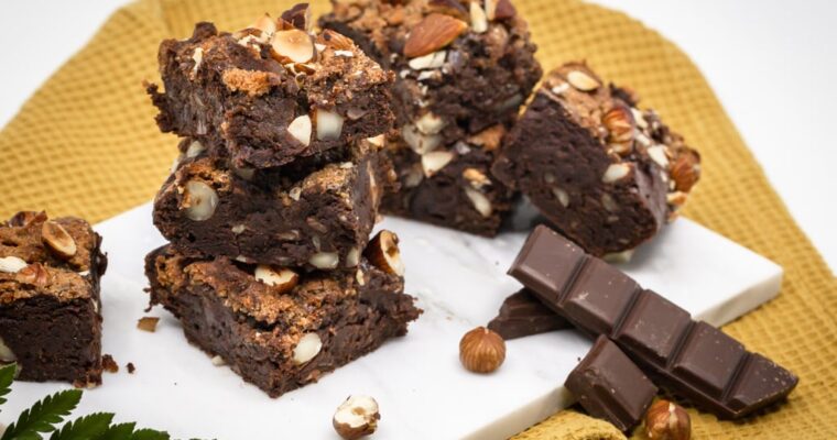 Brownie Vegan en croûte d’Amande