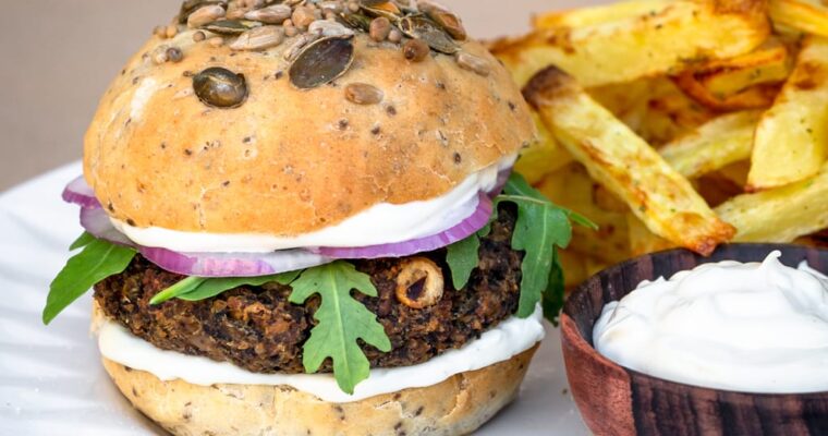 Patties Shitaké Pois Chiches – Burger Vegan