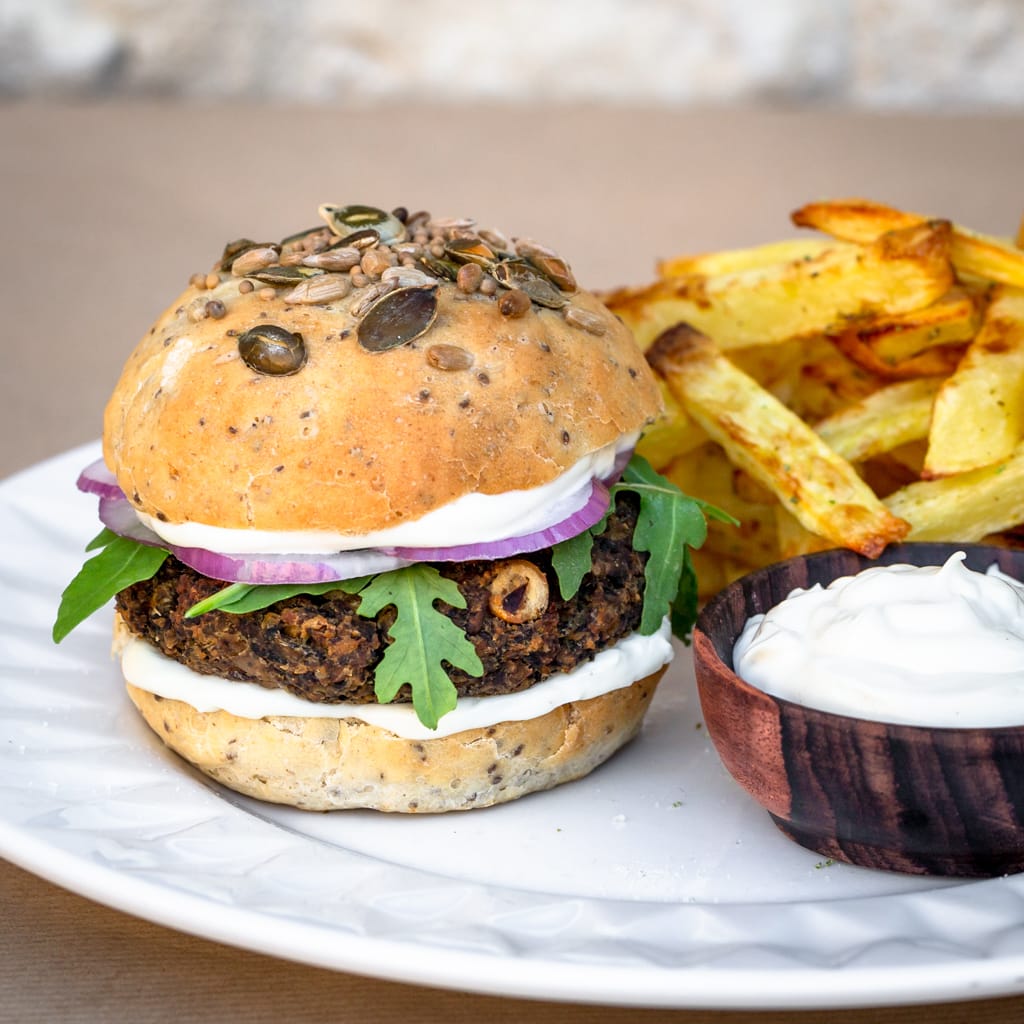 Patties Shitaké Pois Chiches – Burger Vegan