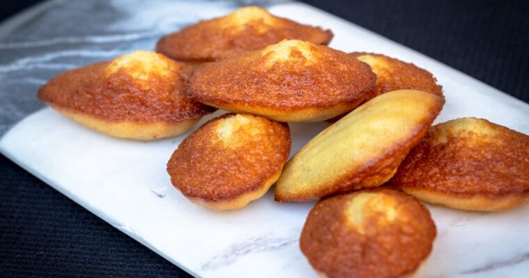 Madeleines Vanille Citron Vert