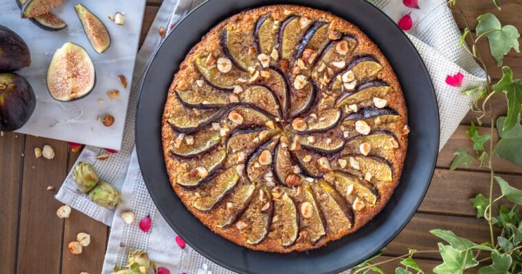 Tarte Moelleuse Figue Noisette (Sans Gluten)