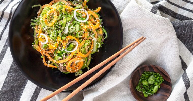 Wok de Nouilles de Légumes
