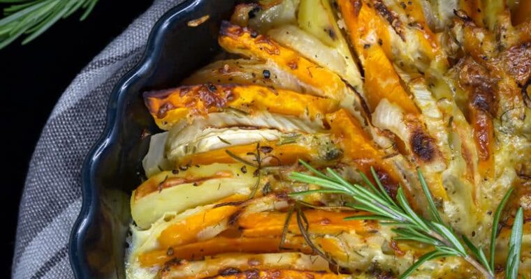 Gratin Potimarron Fenouil