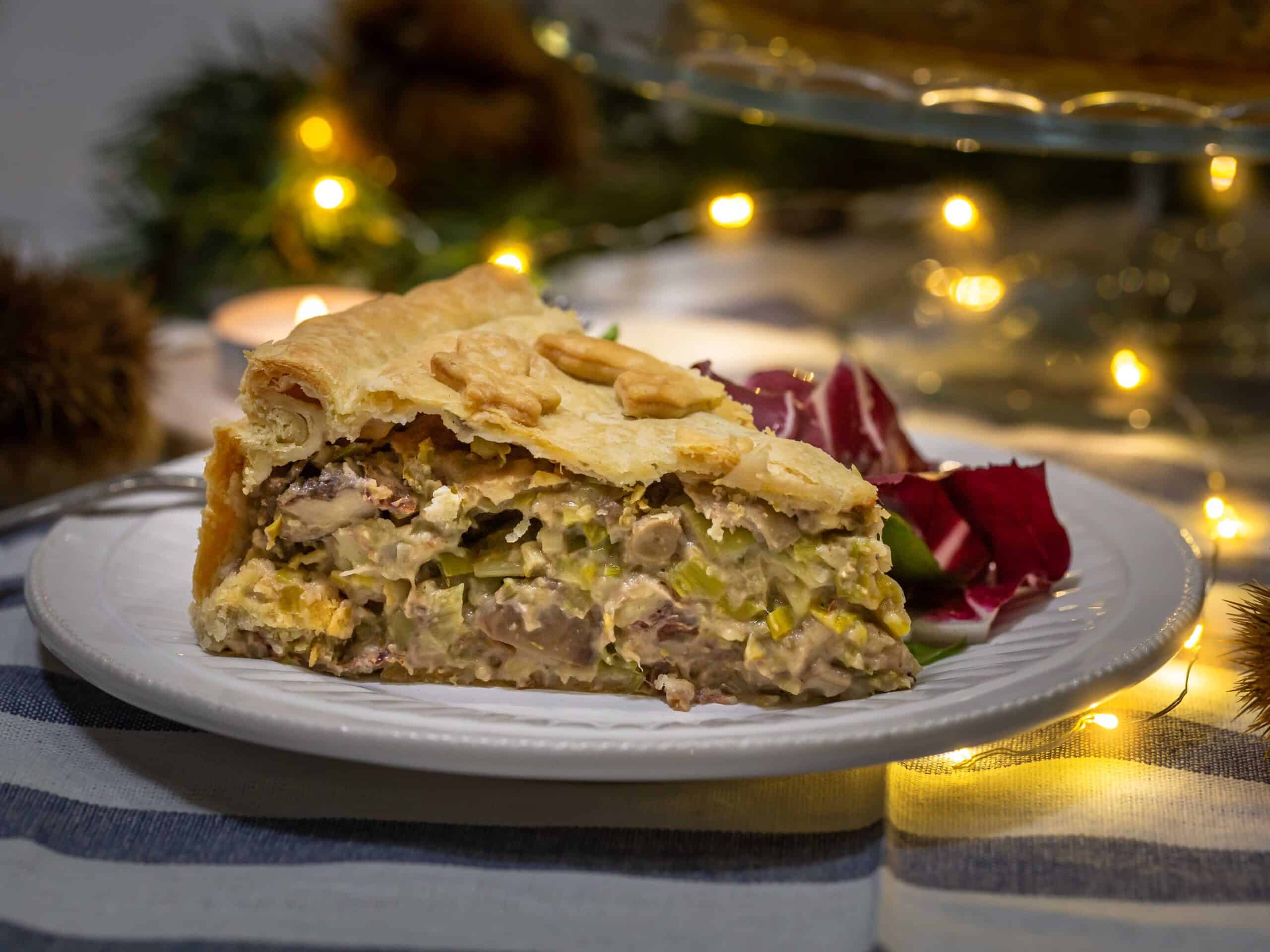 Tourte Végétarienne de Noël : le plat qui fait l&rsquo;unanimité