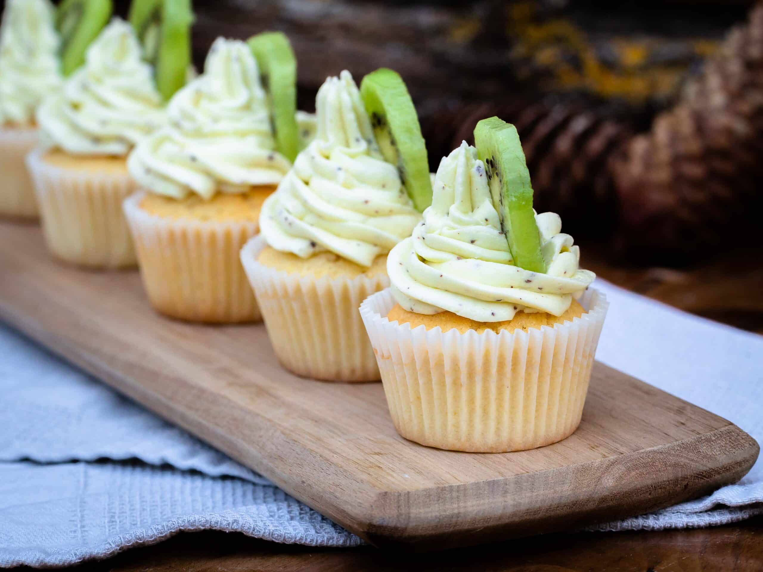Cupcakes au Kiwi