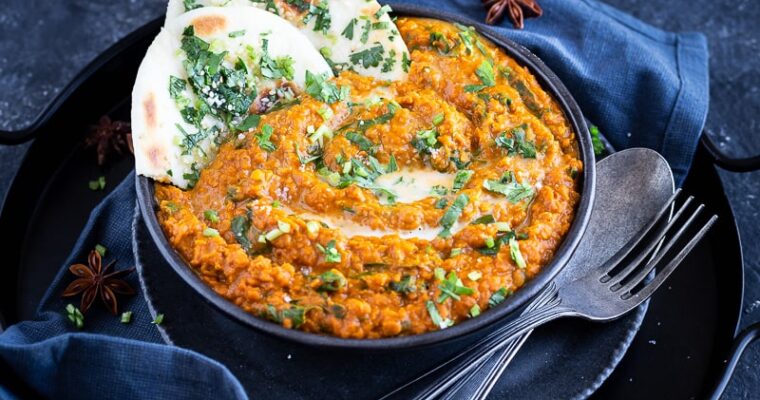 Dhal Vegan aux Lentilles Corail