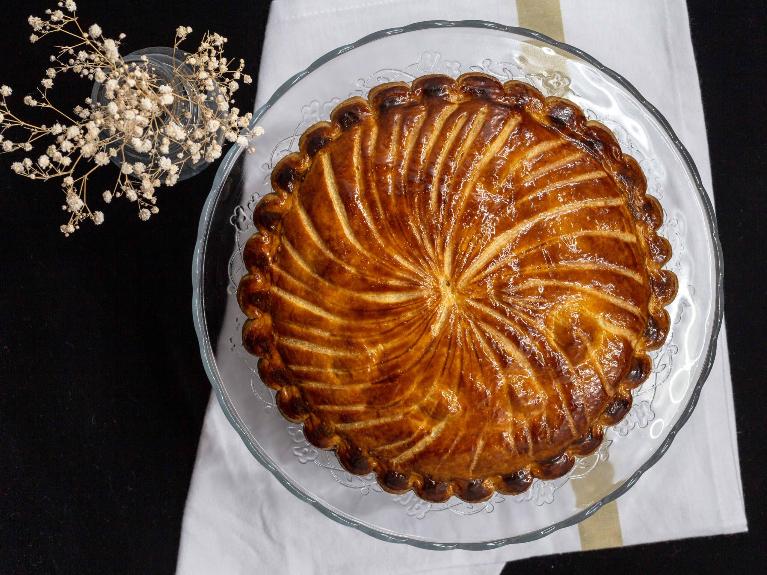 Galette des Rois Pistache Cerises
