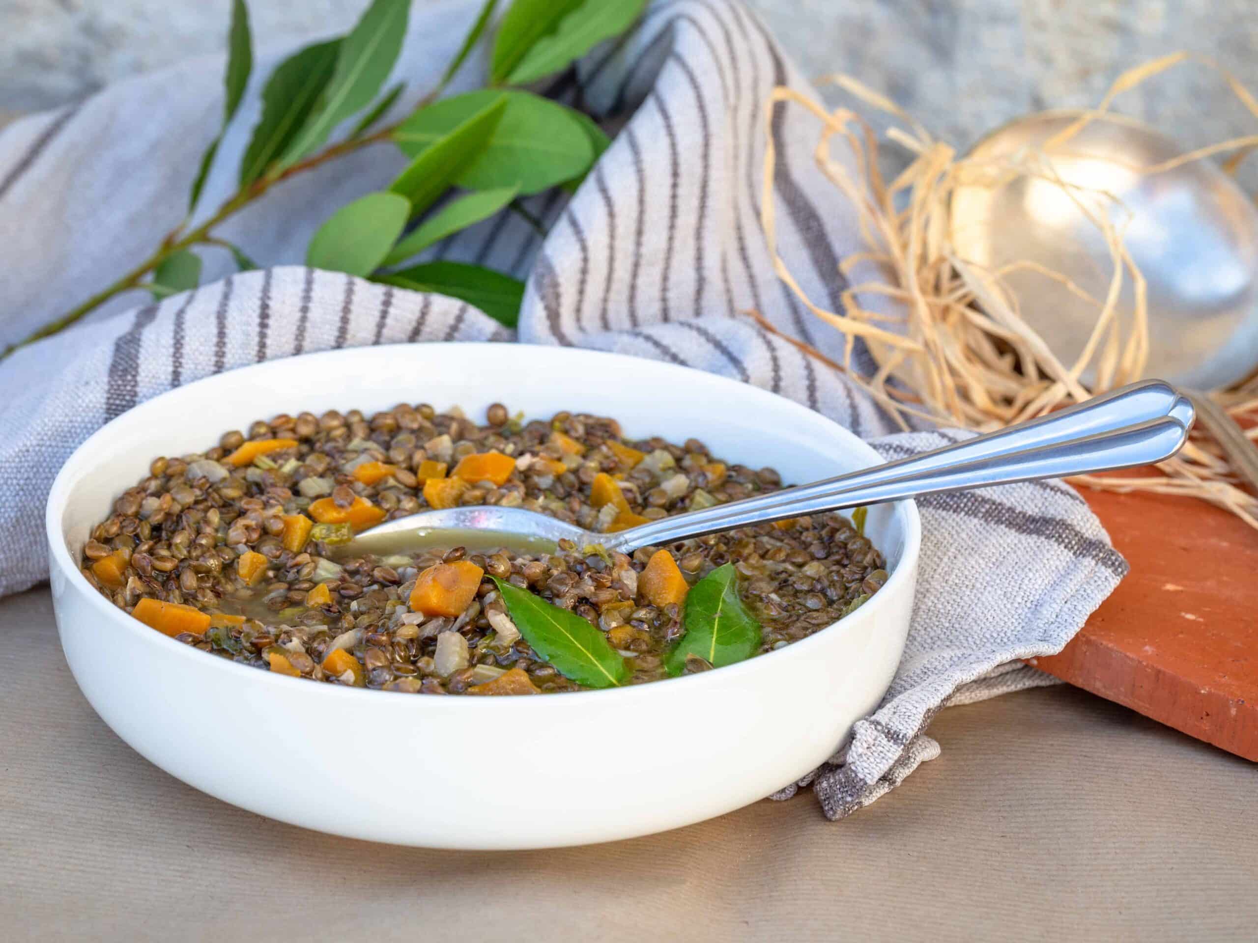 Soupe Végétarienne de Lentilles