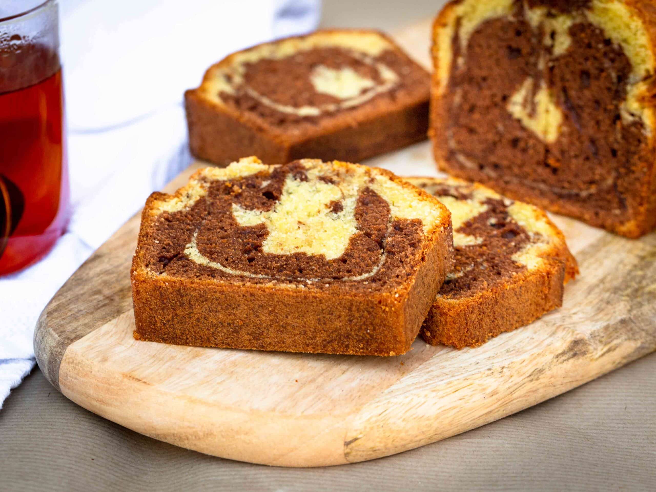 Cake Marbré au Chocolat
