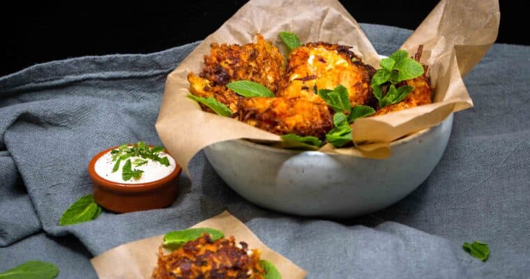 Croquettes Végétariennes de Carottes et Fêta (sans gluten)