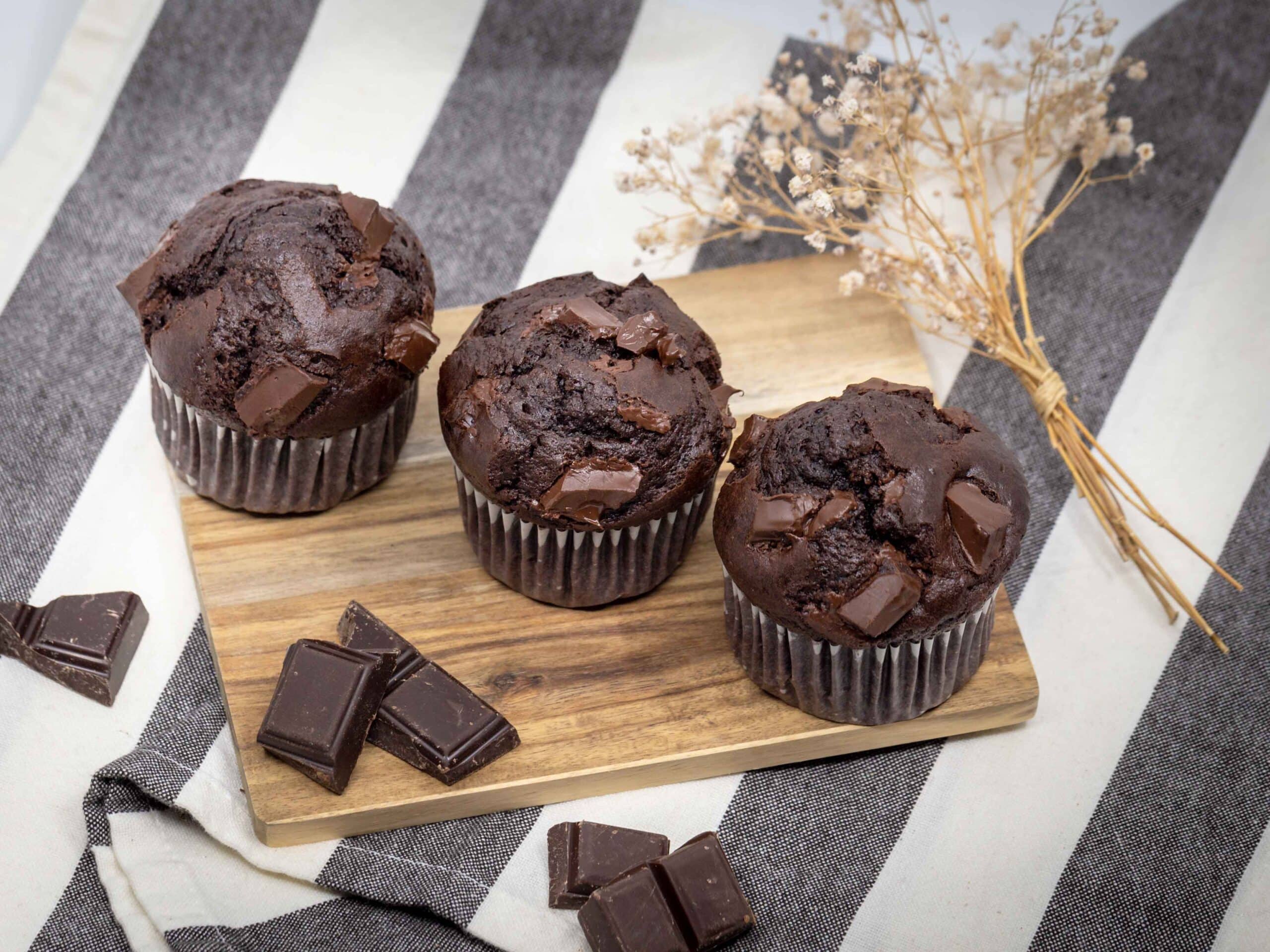 Muffins Double Chocolat