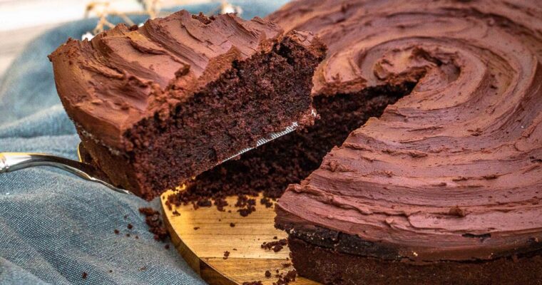 Le Gâteau au Chocolat (et sa Ganache au Chocolat)