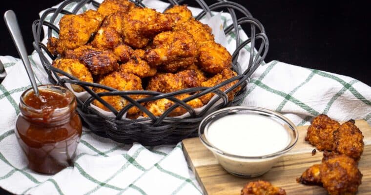 Chou Fleur Wings sauce BBQ (Végan)