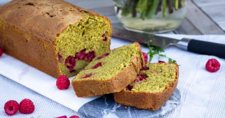 Cake Matcha Framboise