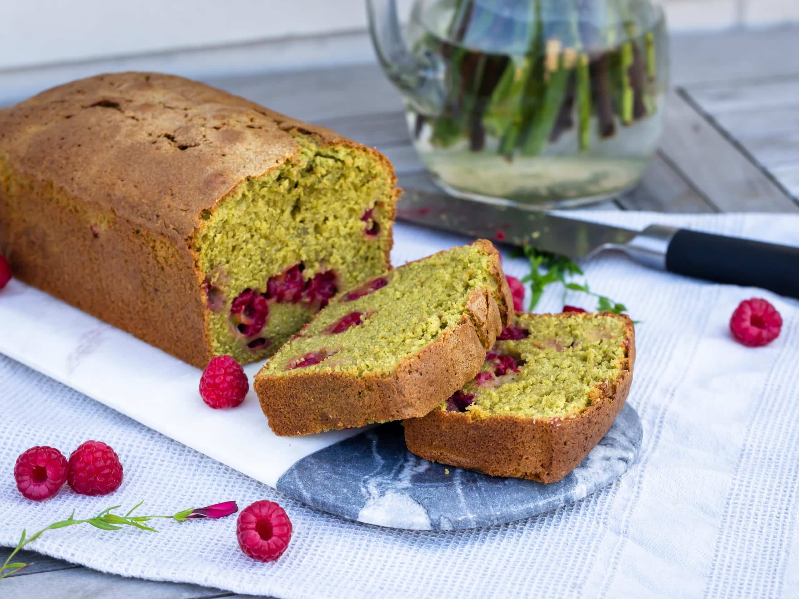 Cake Matcha Framboise