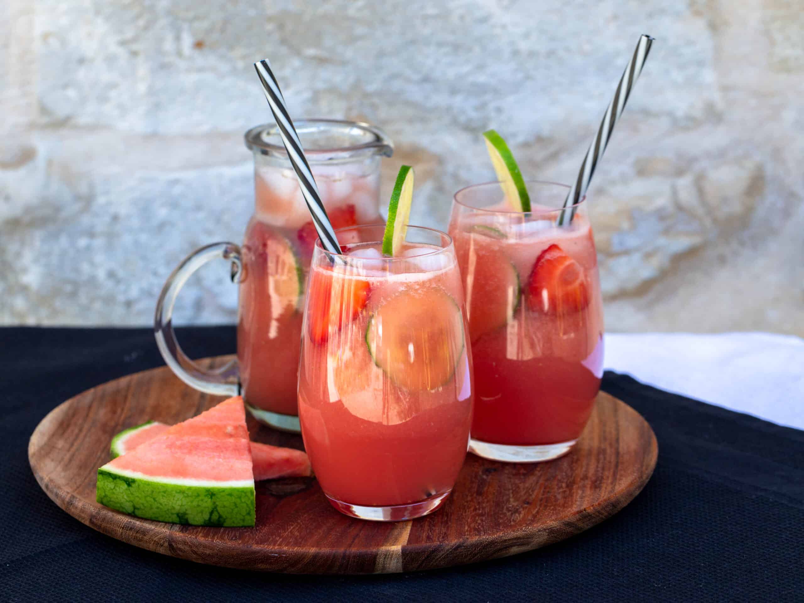 Agua Fresca Pastèque Fraise