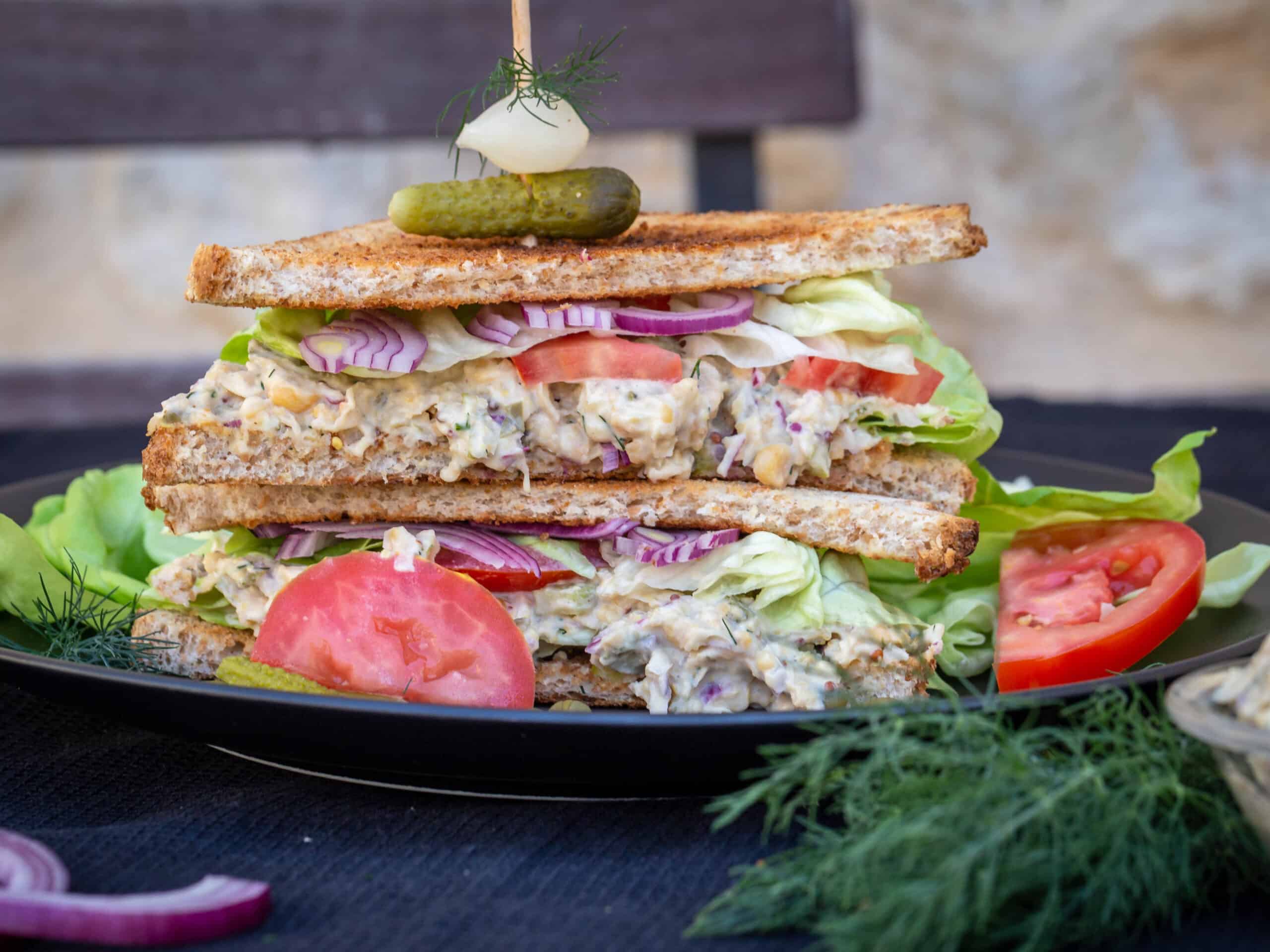Club Sandwich Vegan façon thon mayo