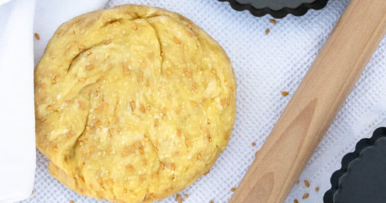 Pâte à Tarte Brisée Salée Vegan