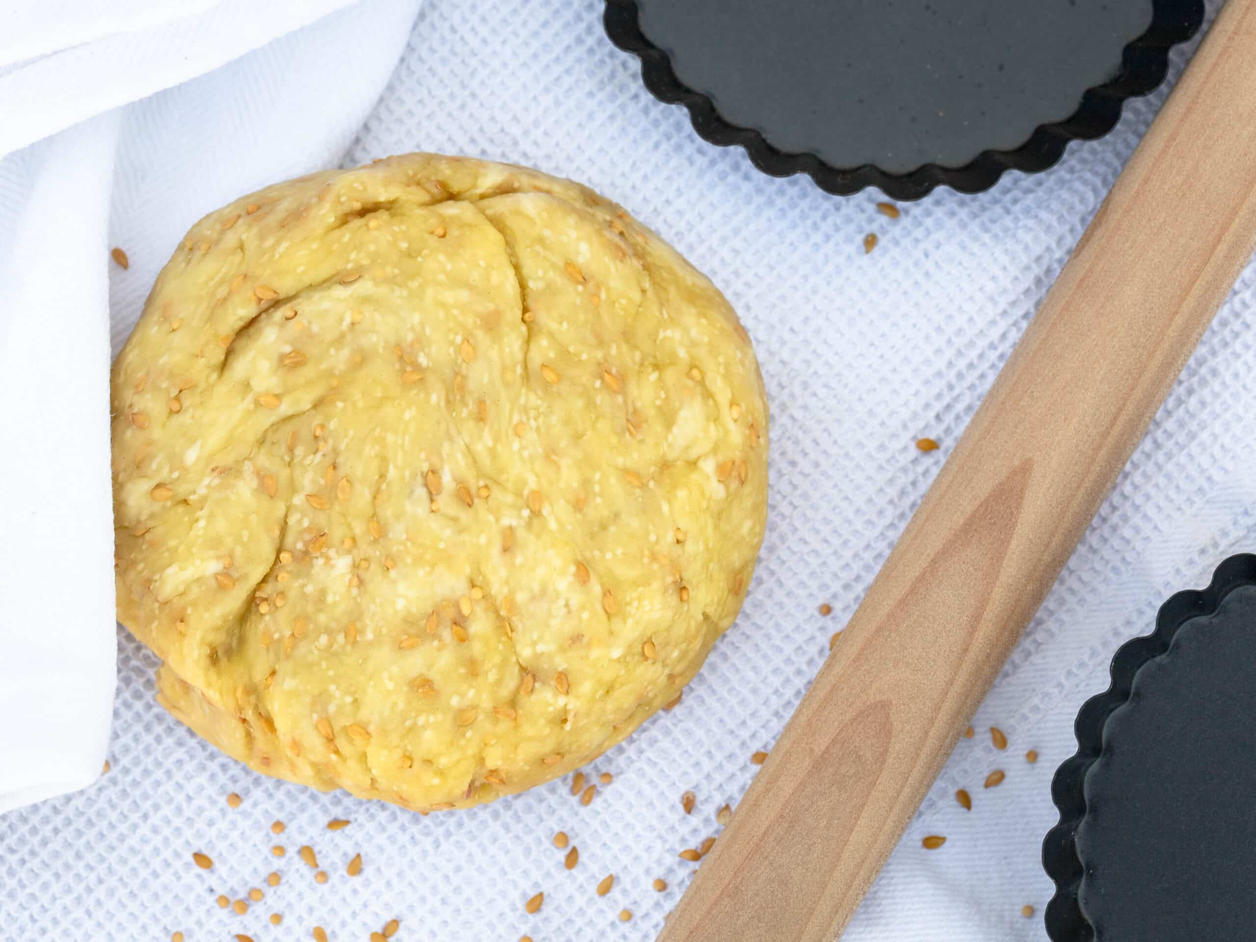 Pâte à Tarte Brisée Salée Vegan