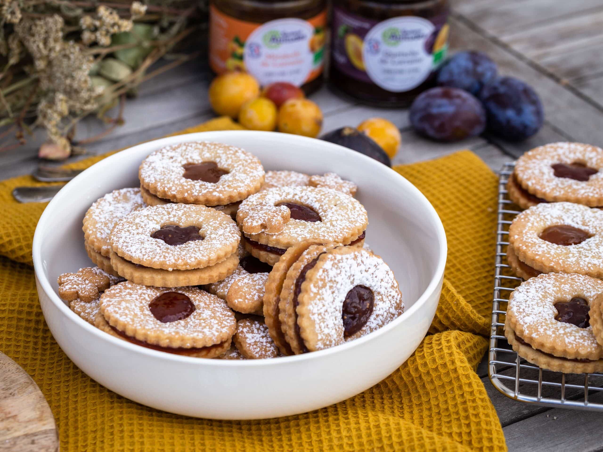 Sablés Linzer Vegan
