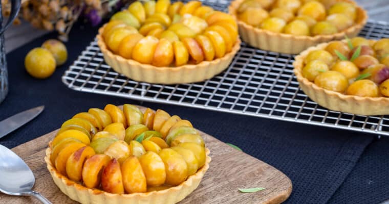 Tartelettes Mirabelles Verveine Citronnée : la recette facile qui sent l’été