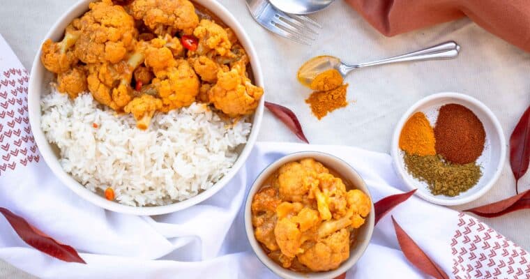 Chou Fleur au Garam Massala