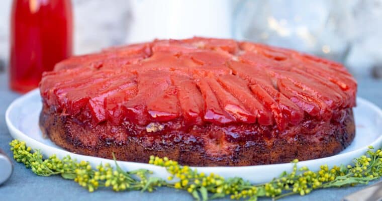 Gâteau Renversé Coings Epices