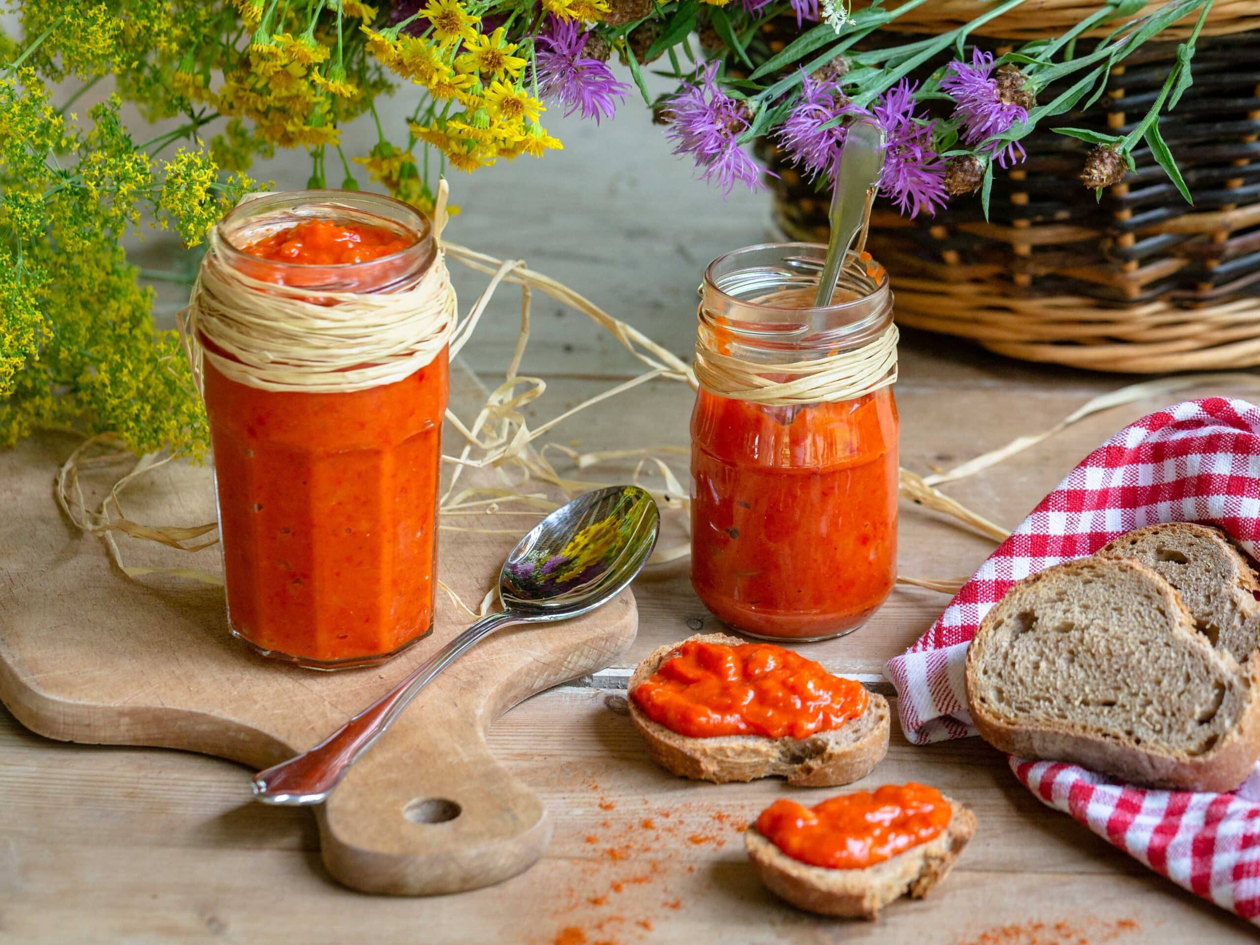 Caviar de Poivrons Rouges (Végan et Sans Gluten)