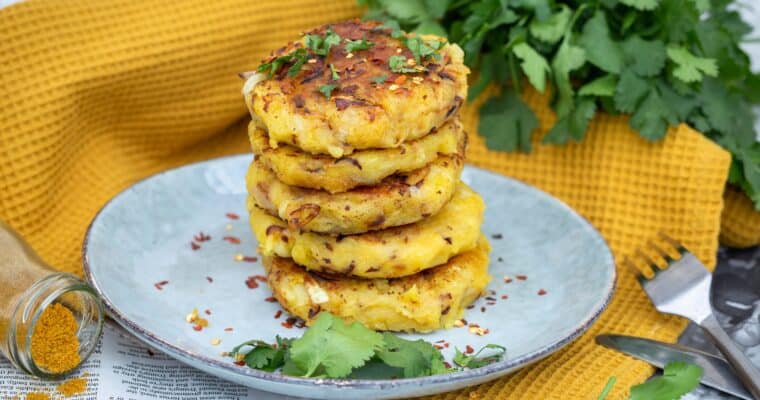 Galettes de Pommes de Terre au Curry