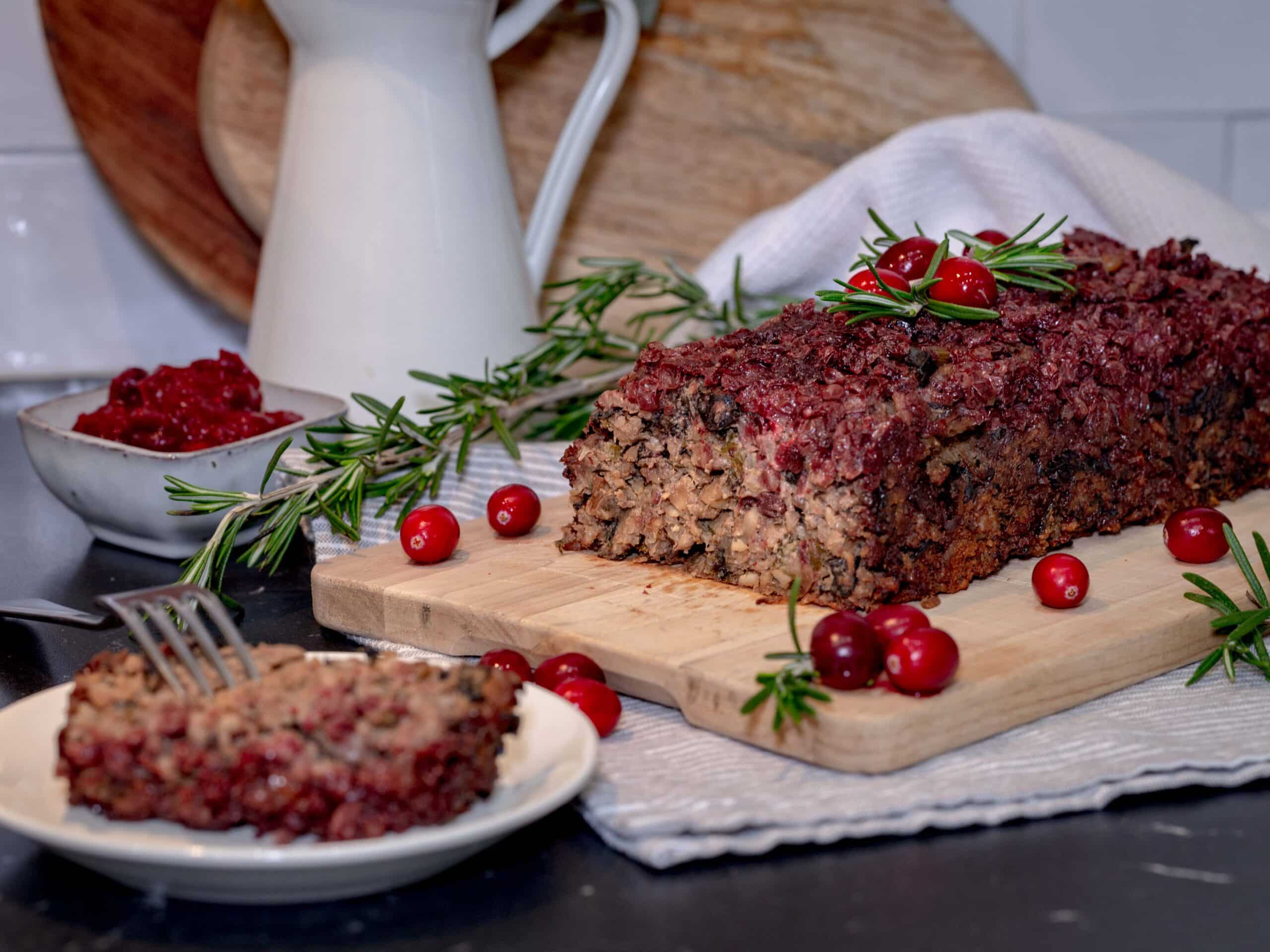 Rôti aux Cèpes (Vegan et Sans Gluten)