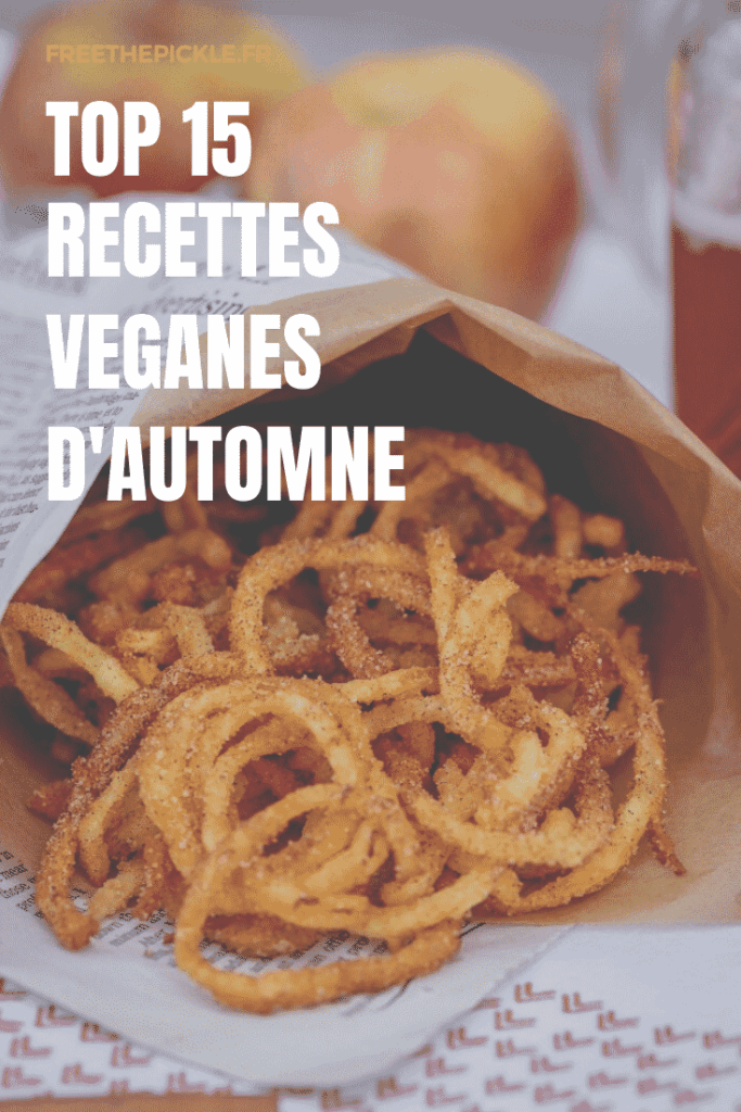 Notre top 15 de recettes veganes parfaite pour cet automne ! Des recettes salées et sucrées ! Miam !