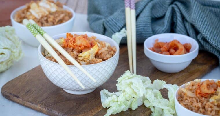 Riz au Kimchi (Vegan, Sans Gluten)