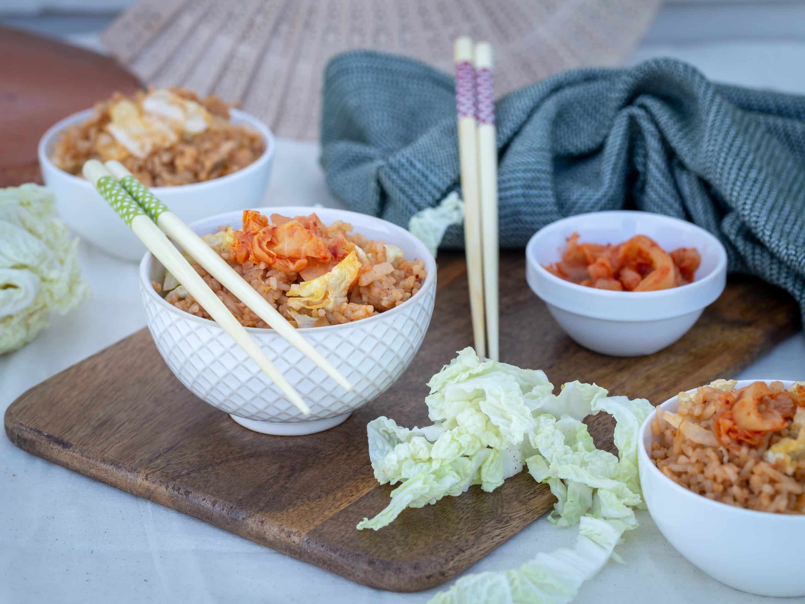 Riz au Kimchi (Vegan, Sans Gluten)