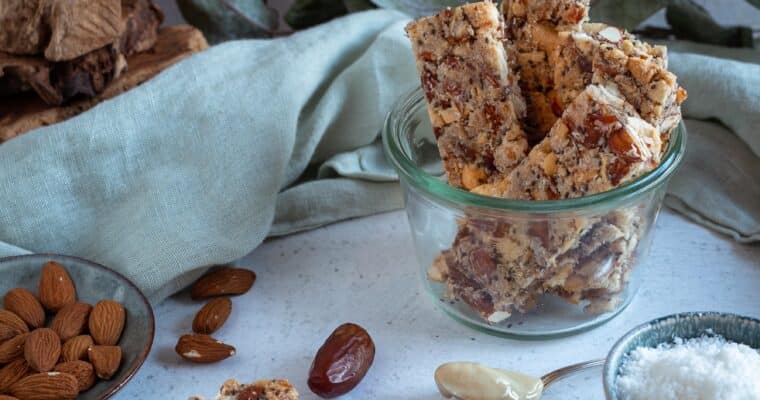 Barres Cajou Coco (Véganes et Sans gluten)