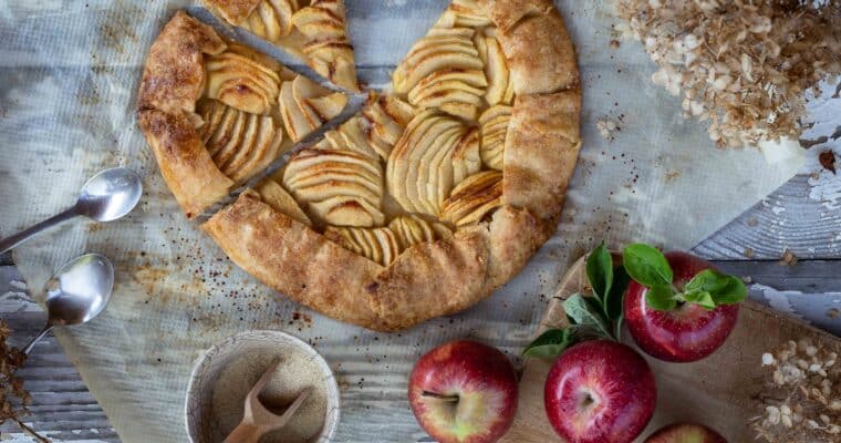 Tarte aux Pommes Rustique