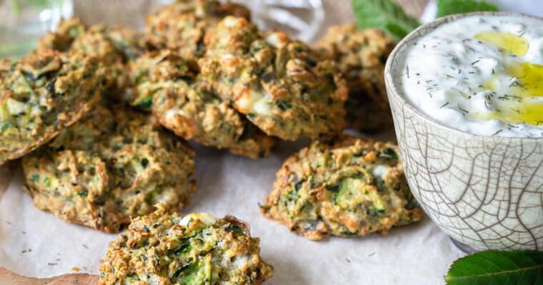 Bouchées Moelleuses Courgettes Fêta (Sans Gluten)