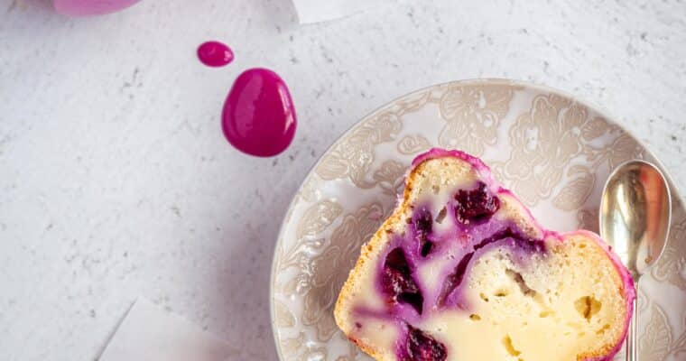 Clafoucake Myrtille Citron et Yaourt