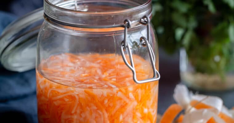 Pickles au Vinaigre de Riz (idéal pour les plats asiat)
