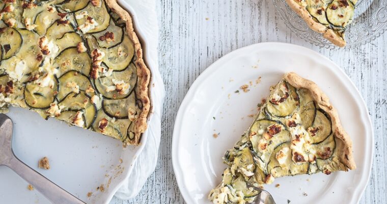 Quiche Courgettes Feta : la recette facile qui sent bon la Méditerranée