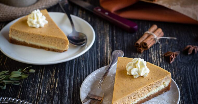 Cheesecake façon Pumpkin Pie