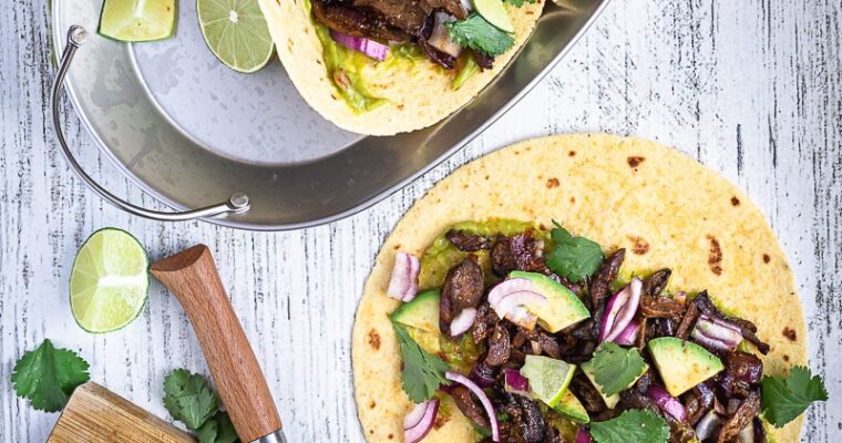 Tacos aux Pleurotes façon carnitas