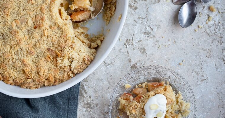 Crumble aux Coings
