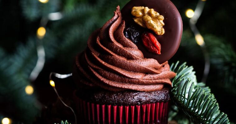 Cupcakes Vegan Chocolat Noisette