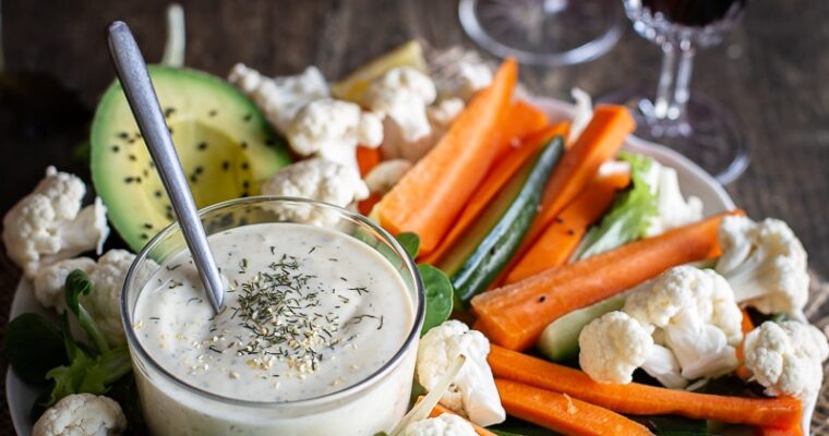 Sauce Ranch Maison (option vegan)
