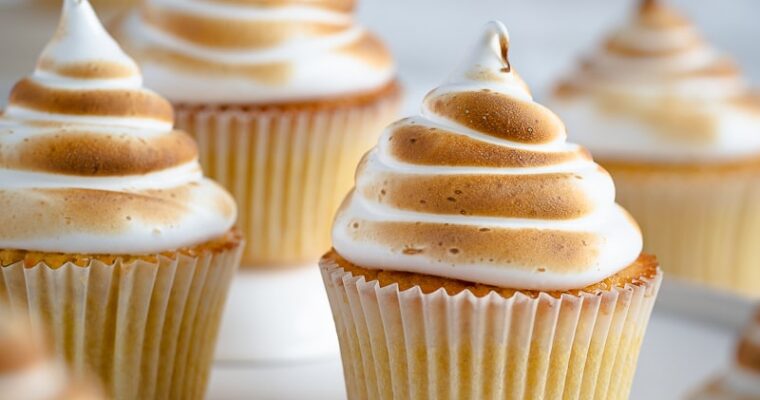 Cupcakes Citron Meringués