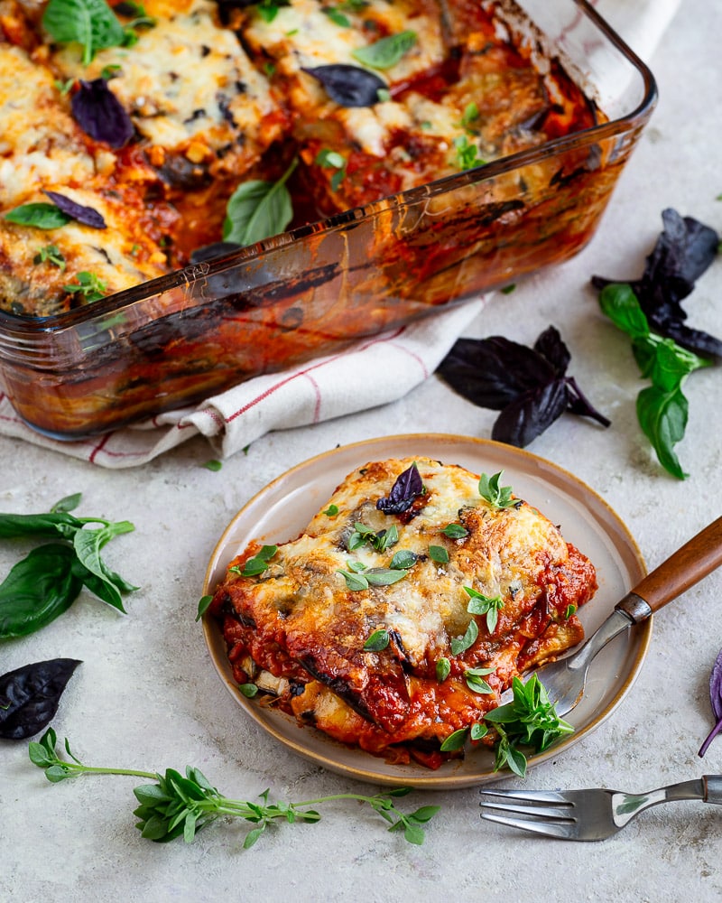 Lasagnes Aux Aubergines Et Mozzarella